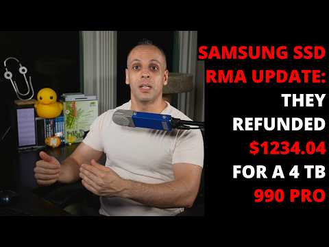 Samsung SSD warranty update: they refunded me $1234.04 for my defective 990 Pro 4 TB drive