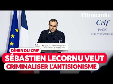 Dîner du Crif : antisionisme criminalisé, génocide à Gaza nié et LFI, CGT, Albanese attaquées