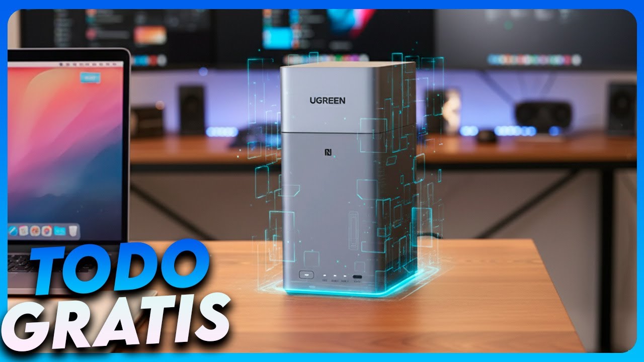 TODA tu NUBE "Gratis" desde cualquier PARTE ¡Hasta 60TB! UGREEN NAS DH2300
