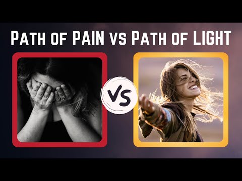 The Path of Pain VS the Path of Light - Kabbalah Explained Simply