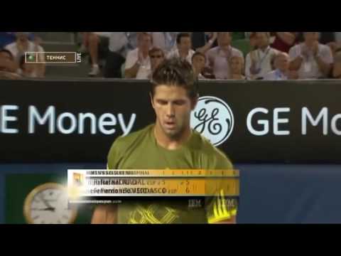 Nadal vs Verdasco   Australian Open 2009 Highlights