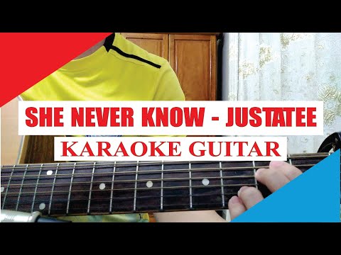 [Karaoke Guitar] She Neva Knows - JustaTee | Acoustic Beat