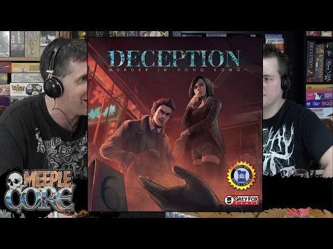 MeepleCore Podcast EP1 Deception: Murder In Hong Kong
