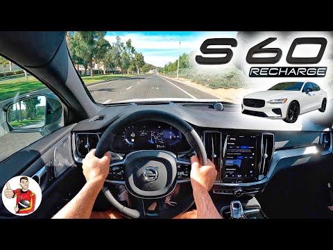 The 2023 Volvo S60 Recharge is Sleek Comfort with Modest Speed (POV Drive Review)