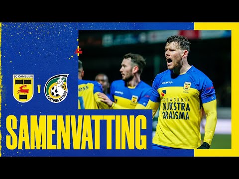 Samenvatting SC Cambuur - Fortuna Sittard (2-1)