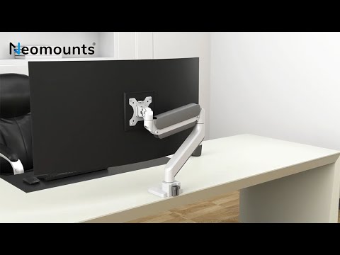 Neomounts NEXT Core DS70PLUS-450WH1 Monitor Tischhalterung video preview