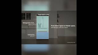 LG 29 cu. ft. Smart Standard-Depth MAX™ 4-Door French Door Refrigerator with Full-Convert Drawer™ null LF29H8330S Picture