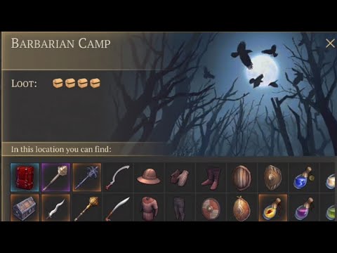 Fast and Easy how to do Grim soul survival Barbarian Camp not killing the boss best way