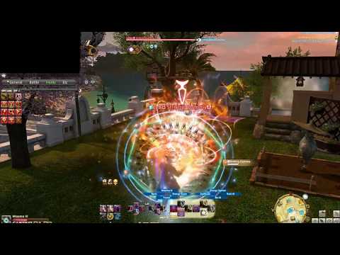 Practicing SMN Rotation, patch 5.0, ~9.7k DPS