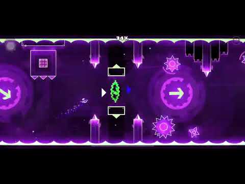 “Step Into Action” +swag route (0/3 coins)(harder)(long) level by Blamery (featured level)