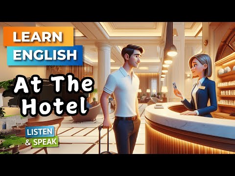 Conversation At The Hotel | English Conversation for Beginners | Speaking Practice | Conversation