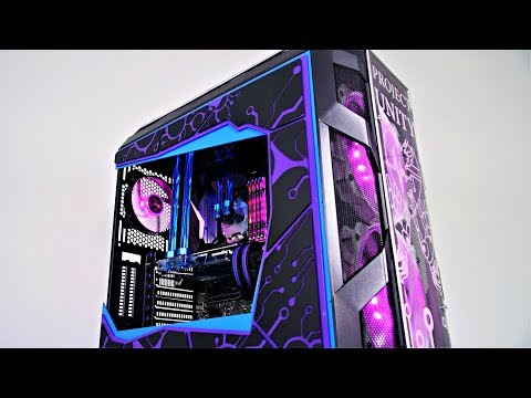 Project Unity - The ULTIMATE Custom Water Cooled 4K Gaming PC Build Time Lapse