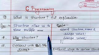 Structure In C Programming | What is Structure? Full Explanation | Learn Coding