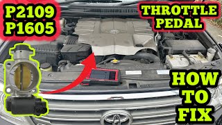 dtc p2109 quickly Fix
