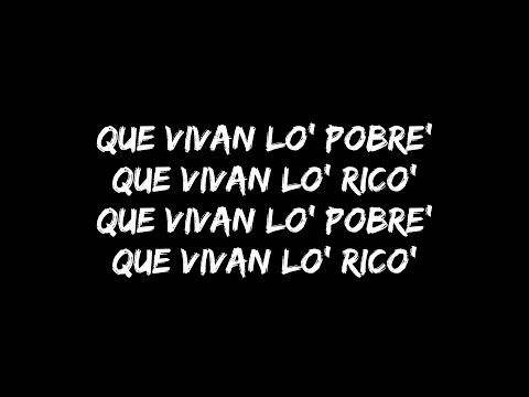 EL ALFA EL JEFE x ROCHY RD - LOS POBRES Y LOS RICOS (LETRA)