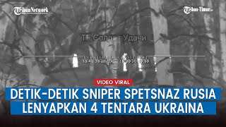 Penembak Jitu Rusia Pakai Senapan VSS Lenyapkan 4 Tentara Ukraina Mp4 3GP & Mp3