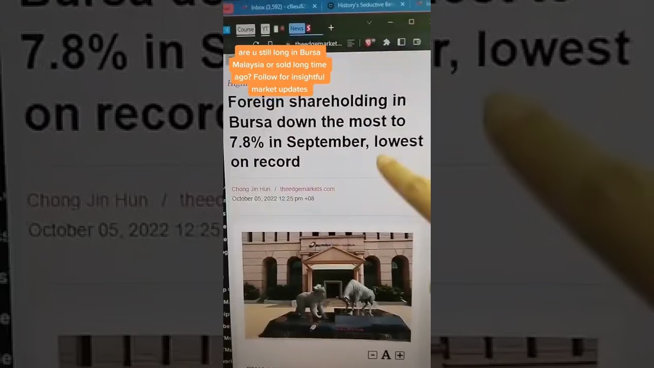 Explained: Why Bursa Malaysia KLSE fell to new low #shorts