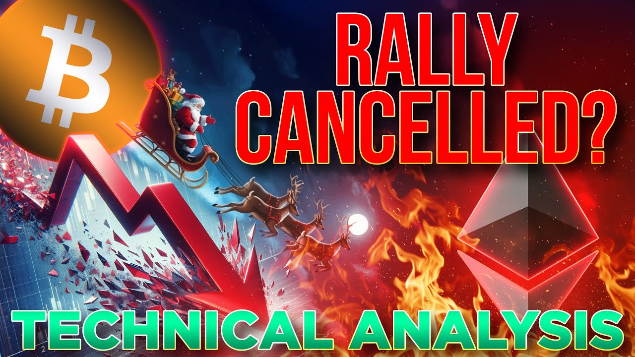 Santa Rally Cancelled?📉Technical Analysis @EvanAldo