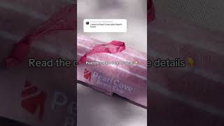 Take a piece of Pearl Cove Beach Club home 🏝️#Carnivalcruise #CelebrationKey #shorts