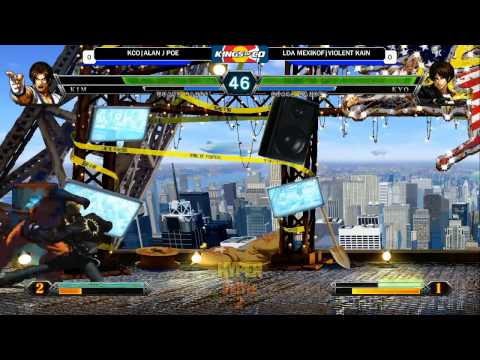 Hyper Battle 2 - KOFXIII - KCO|J Alan Poe vs LDA MexiKOF|Violent Kain