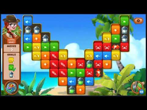 Lost Island Blast Adventure Level 1087 - NO BOOSTERS 🏝️ | SKILLGAMING ✔️