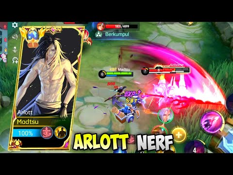 ARLOTT NERF NO PROBLEM | MOBILE LEGENDS