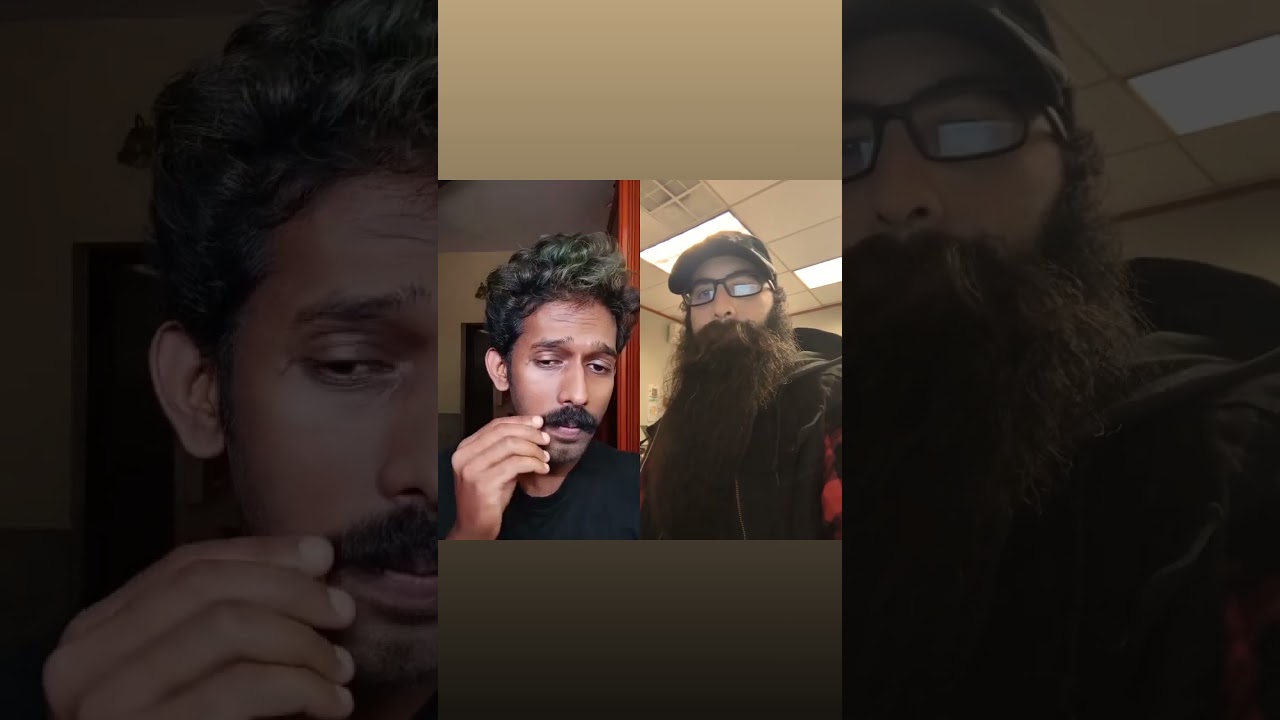 He shaves off the beard and she doesn't approve.