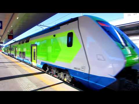Nuovo treno Trenord s11 Caravaggio arrivo e partenza a Milano P.ta Garibaldi  ETR 521-024