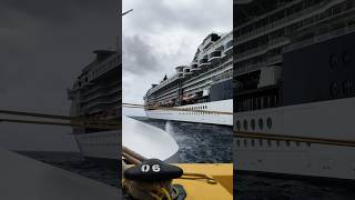 🌊🚢Cruises Docked In Bad Weather ☁️  #viewersloverviews #cruise #cruiseship #shorts #travel #vlog