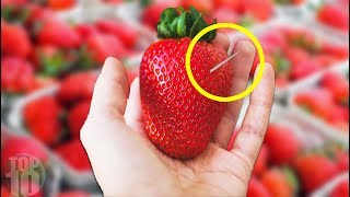 If You See This In a Strawberry, Throw It Out & Call 911