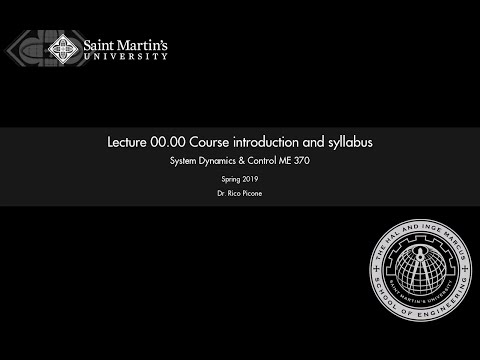 00.00 Course introduction and syllabus