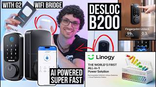 Desloc 200 Smart Door Lock Review + Linogy Battery Charger Setup