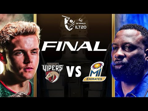 Live | Desert Vipers vs MI Emirates | Final | DP World ILT20 2025-26 | M3Y1K