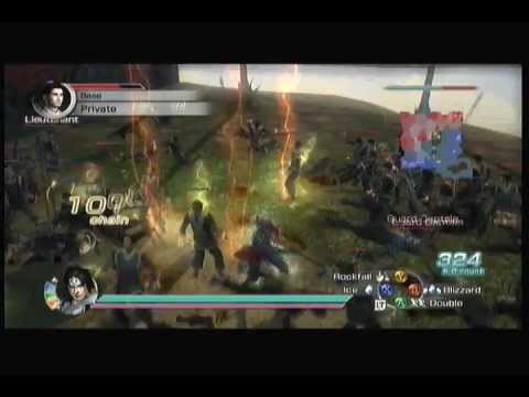Dynasty Warriors 6: Empires Zhao Yun Chaos gameplay (combos and True Speed ownage), 1/2