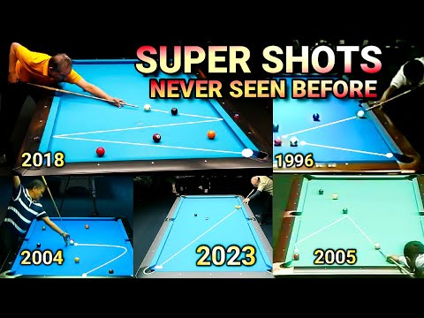 EFREN REYES Mind-Blowing Pool Shots Through the YEARS