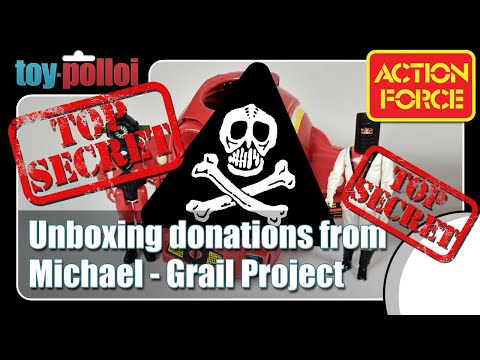 Unboxing a Grail Action Force donation from Michael - Toy Polloi