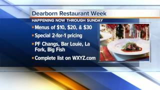 Dearborn Restaurant Week