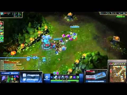 Froggen plays Ryze vs Shaco mid lane