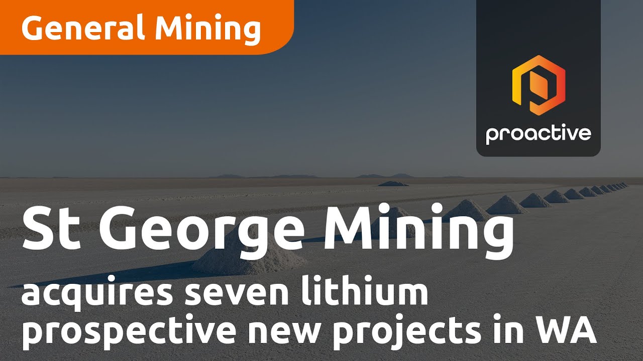 St George Mining acquires seven lithium prospective new projects in WA
