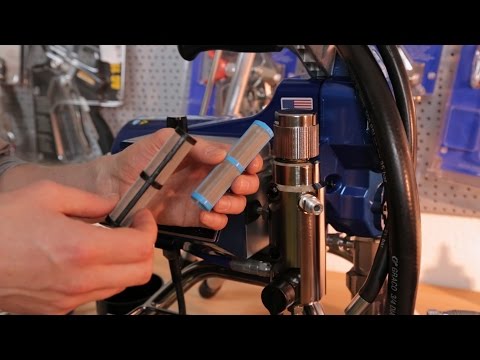 Graco ST MAX 395 Airless Farbspritzgerät - Auswahl und Montage der  Filter & Siebe