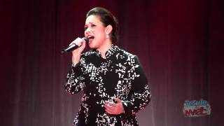 Lea Salonga (voice of Mulan) performs &quot;Reflection&quot; at the 2011 D23 Expo