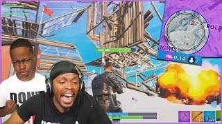 Playing w/ A Fortnite Professional! A Crazy Battle To End The Game!