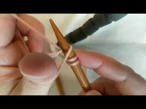 Backwards Loop Cast on for Knit