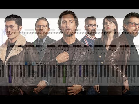 The Gentlemen - A Proper Handsome C**t (Piano Tutorial) + Sheet Music