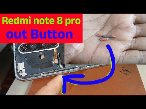 Redmi note 8 pro out Button change.