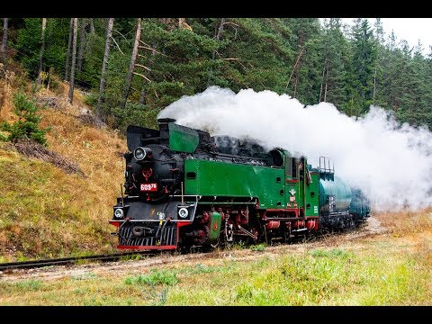 Steam attraction in Rhodope railway (Bulgaria) part 1 Septemvri - Dobrinishte