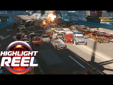 Blowing up a Cyberpunk car collection 💥 | Highlight Reel # 817