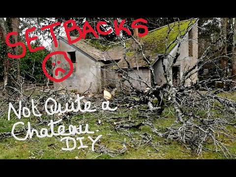 Not Quite a Chateau DIY 170 - Some Setbacks - Some British Treats - Some Windows and a Supervisor