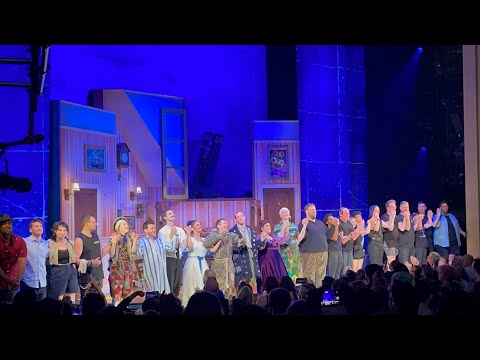 Peter Pan Goes Wrong Broadway FINAL PERFORMANCE Curtain Call & Speech Barrymore Theatre NYC 7/23/23