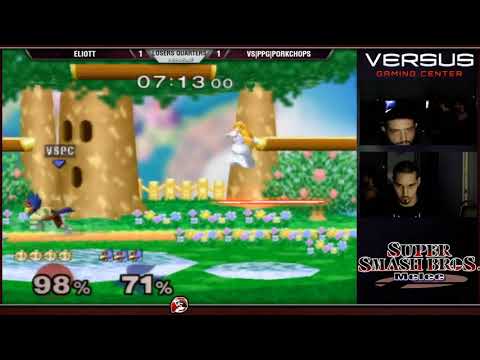Versus Weekly 08/20/17 - Losers R7 - VS PPG PorkChops (Falco) vs Eliott (Peach) - Melee